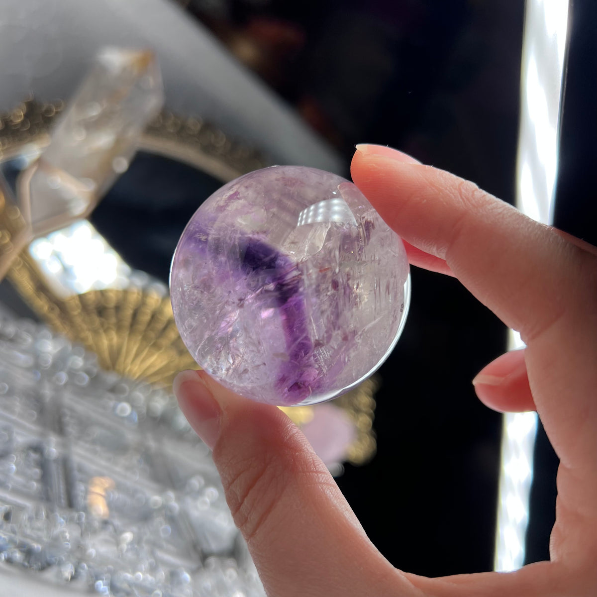 Phantom Amethyst sphere