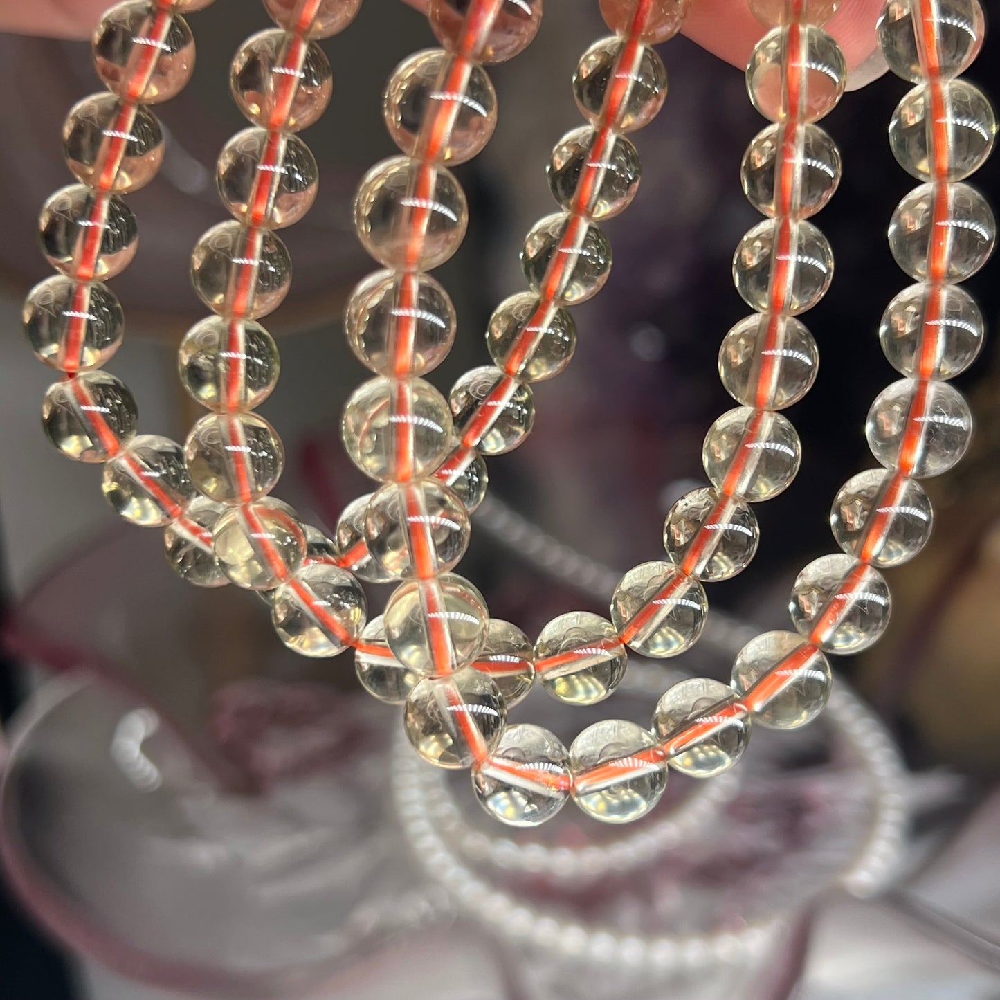 Natural citrine bracelet 7mm