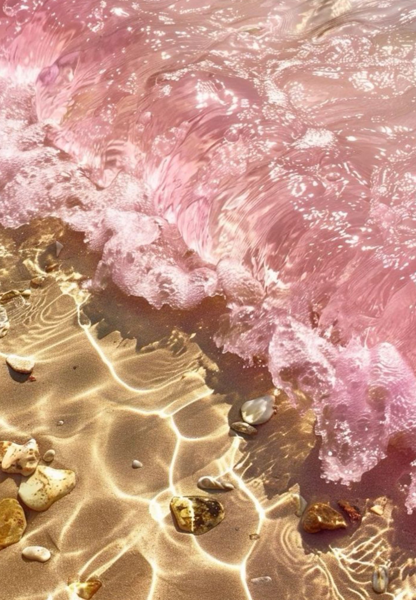 Pink sands wax melts