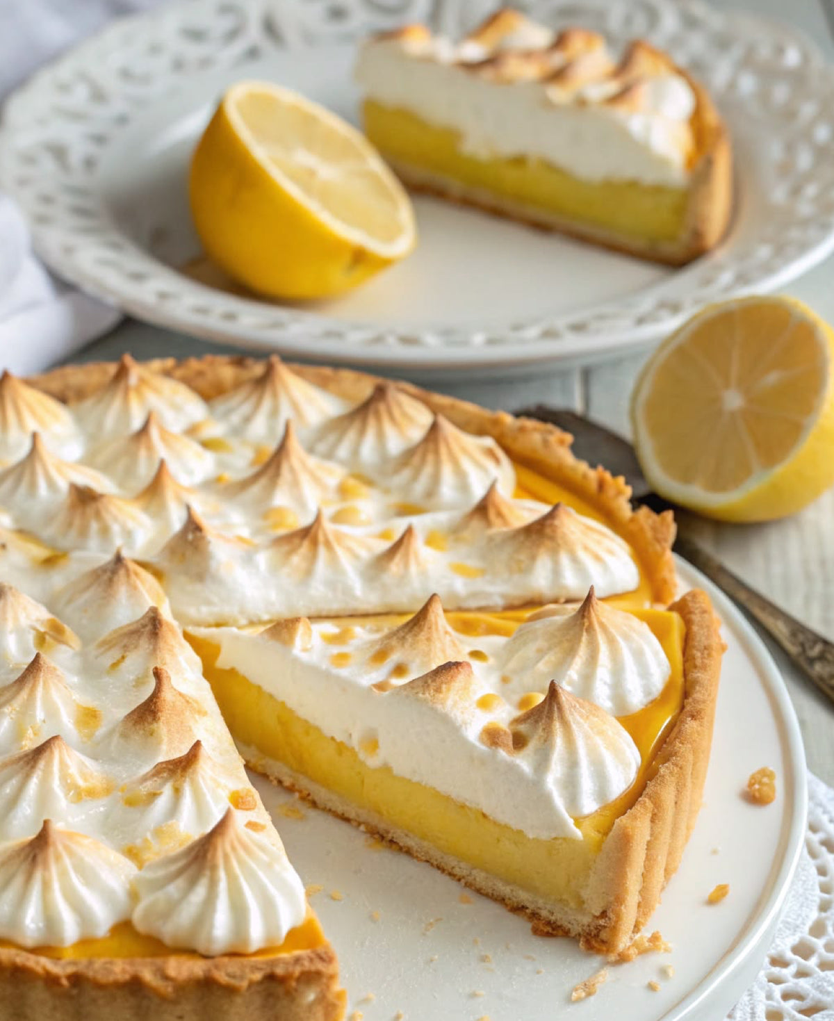 Lemon meringue pie wax melt