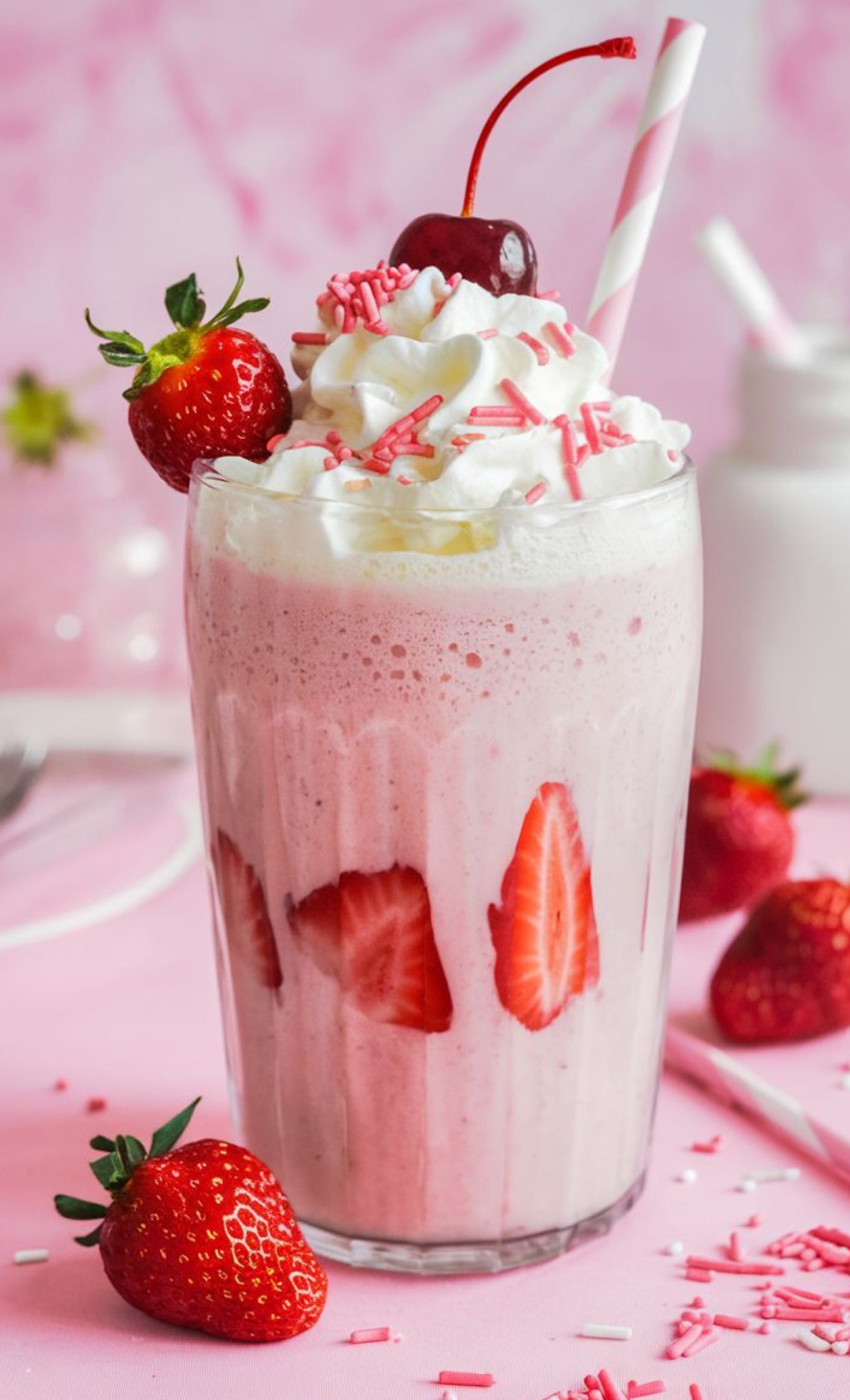 Strawberry milkshake wax melt