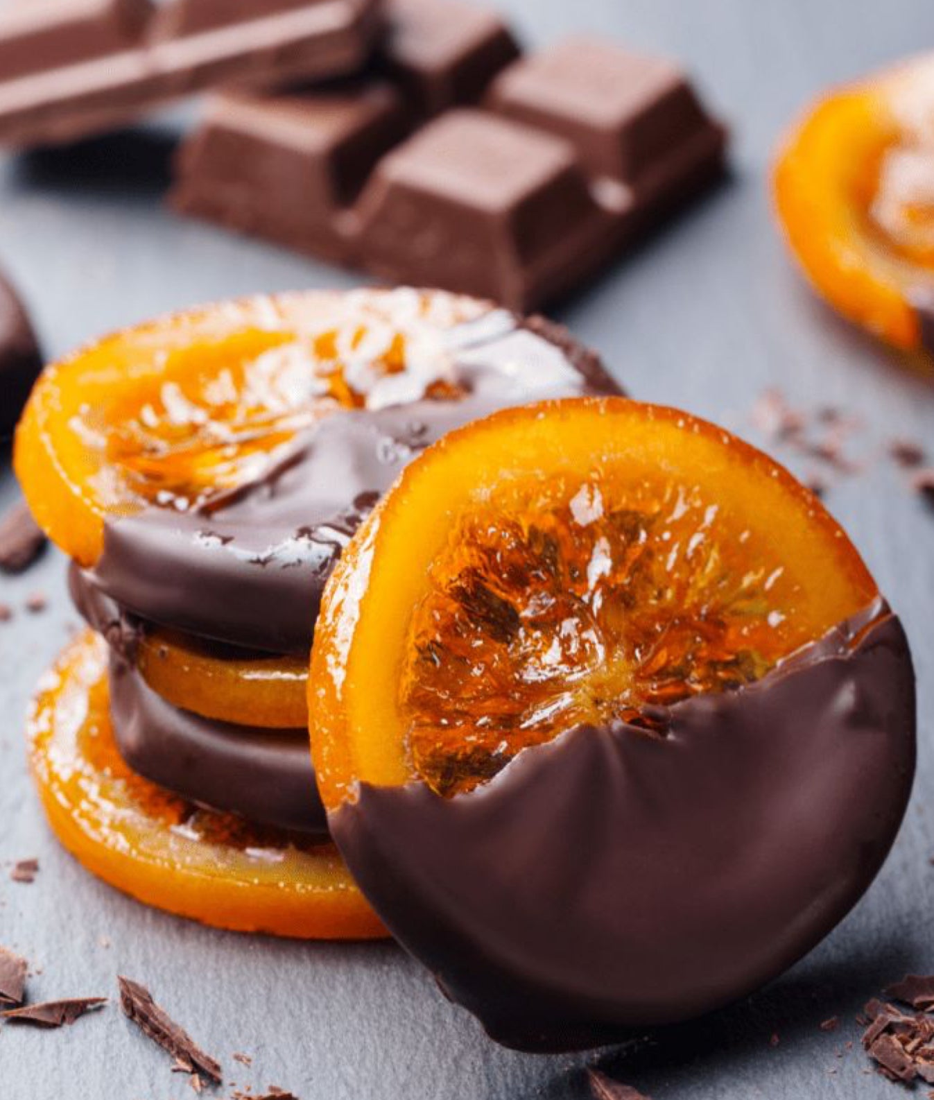 Chocolate orange snapbar