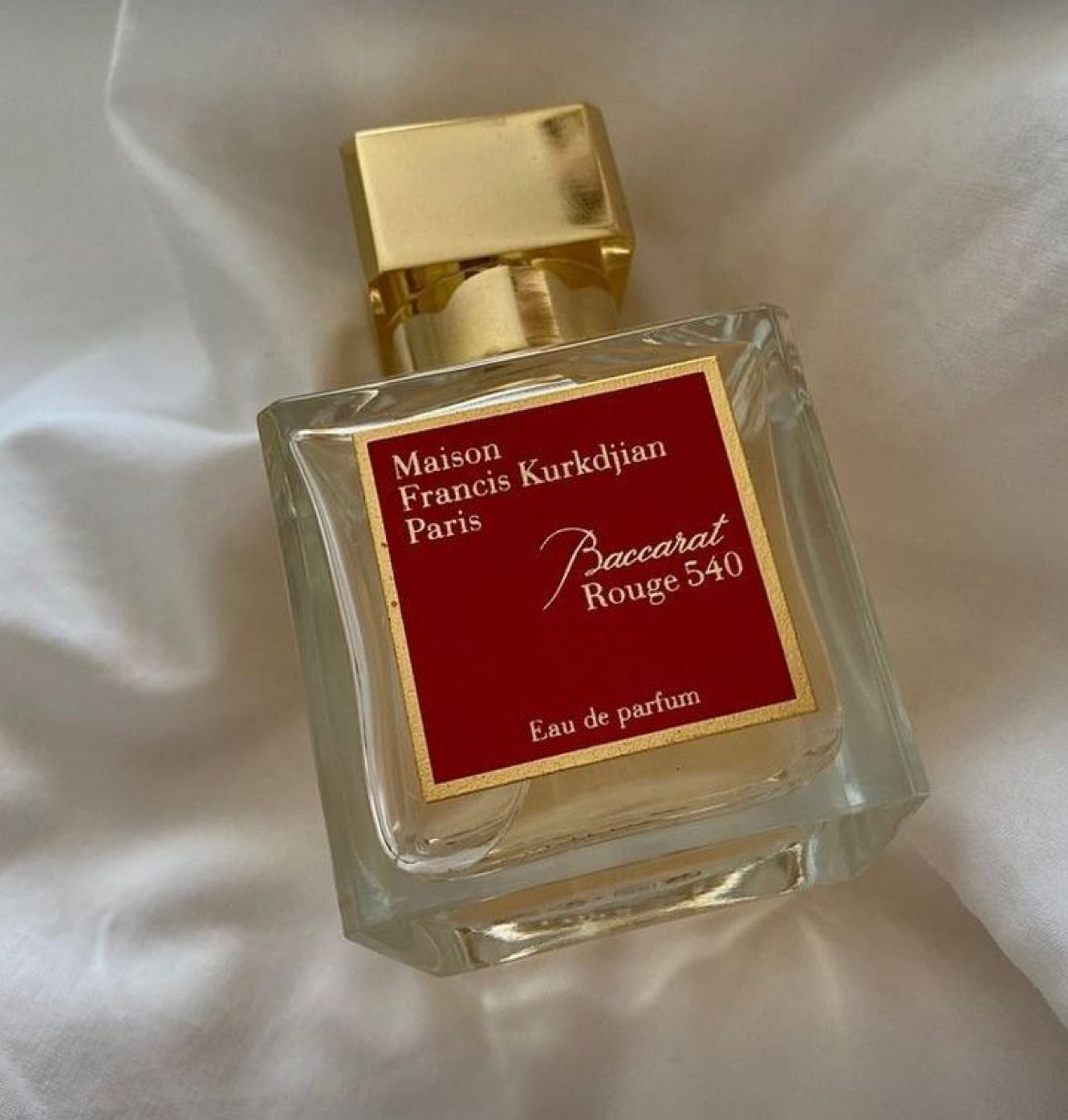 Baccarat rouge wax melt