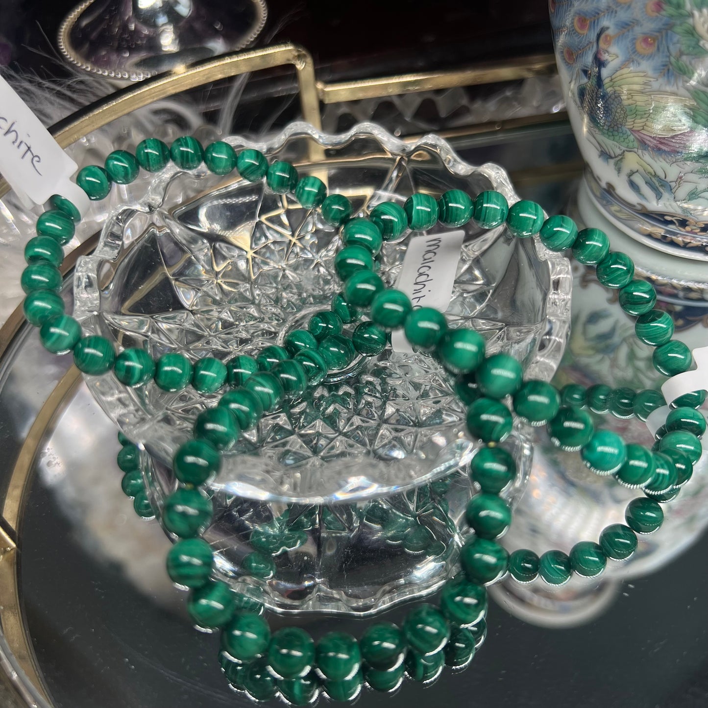 Malachite 7mm bracelet