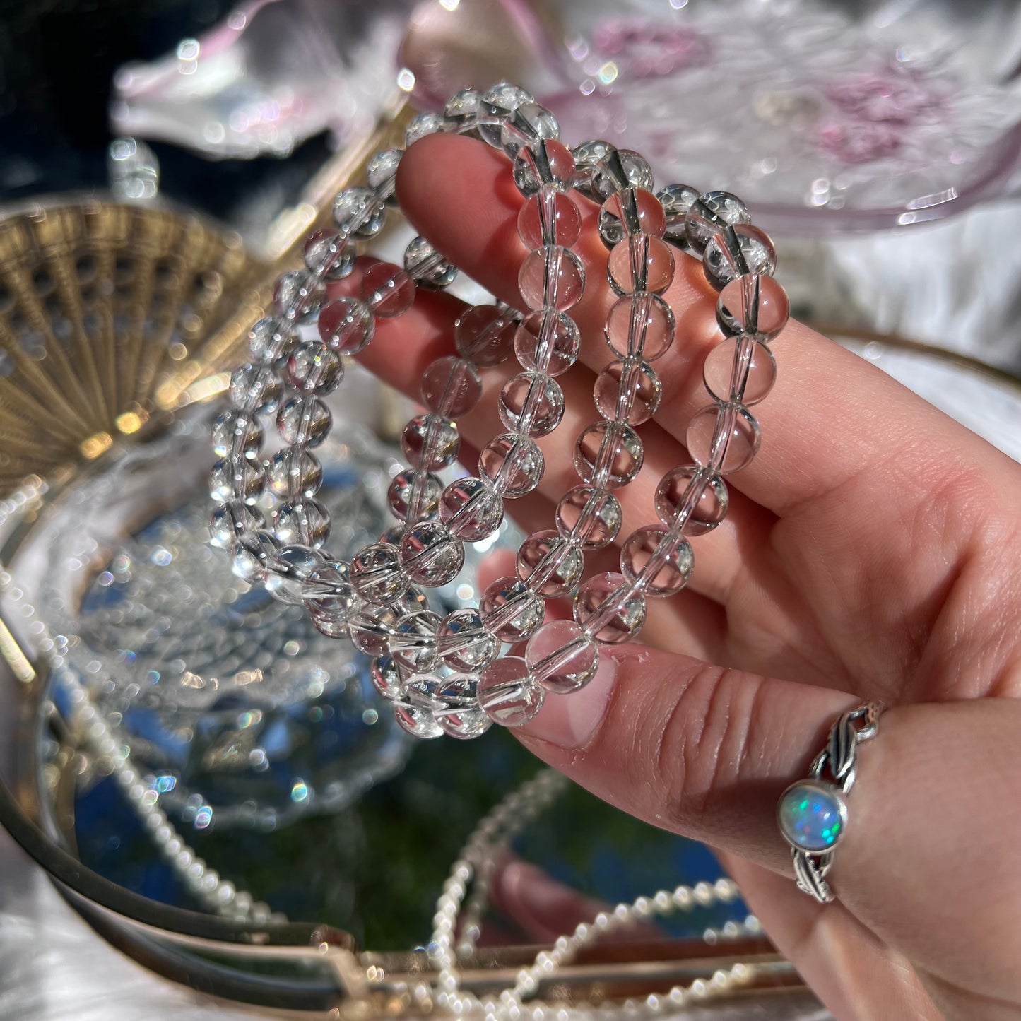 Light coloured Natural Citrine - 7-8mm