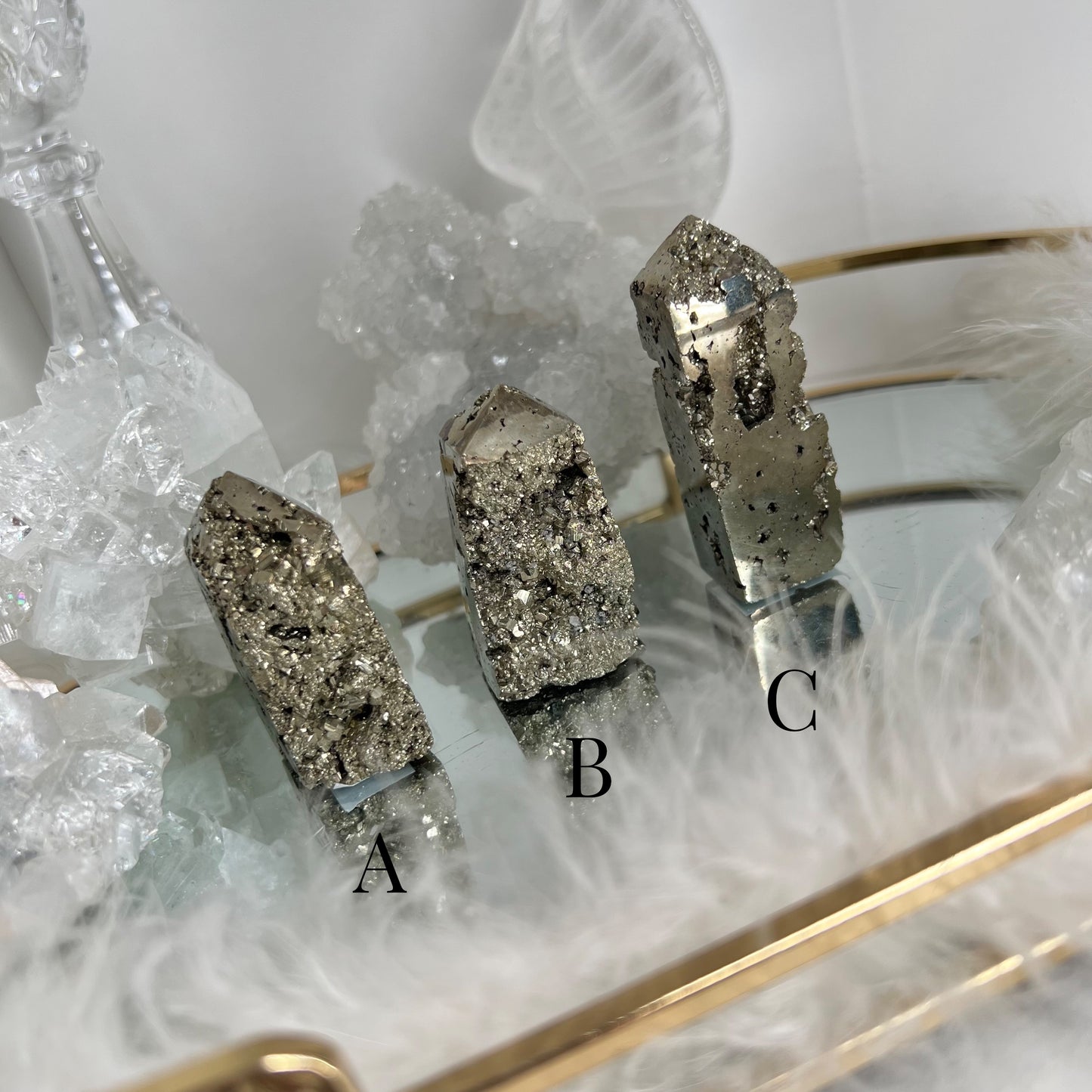 Pyrite mini tower