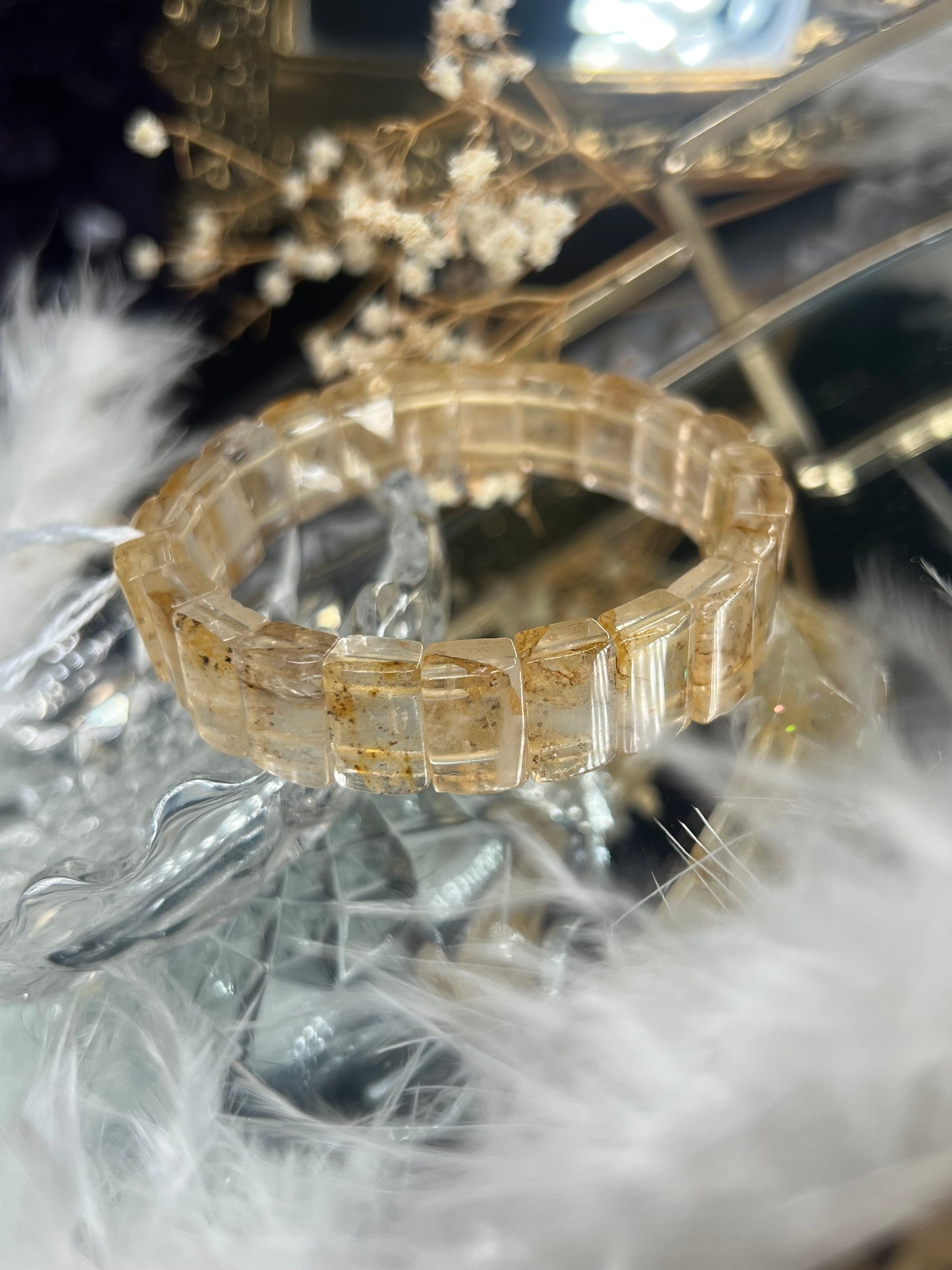 Denitric golden healer bangle