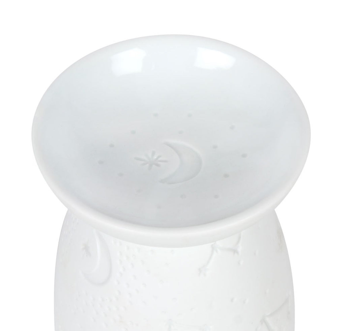 White ceramic star constellation burner