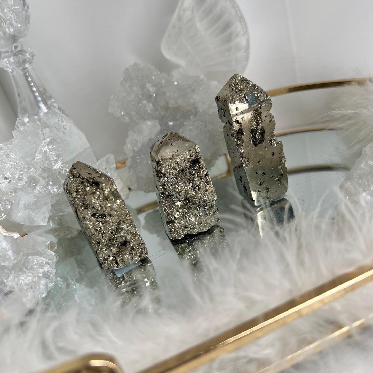 Pyrite mini tower