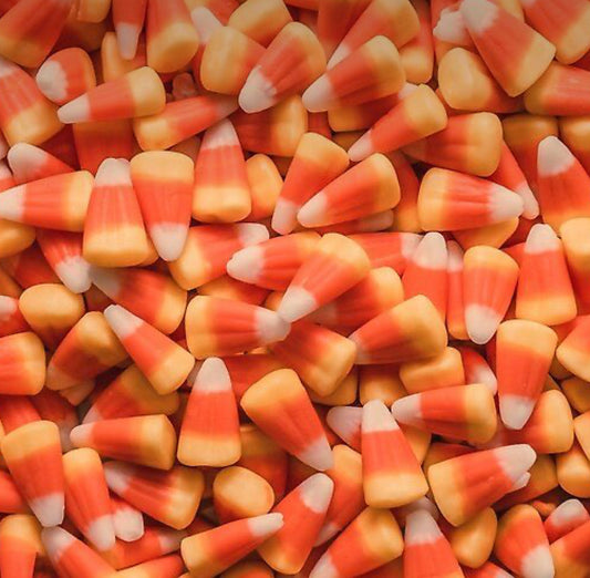 Twisted treacle & candy corn wax melt